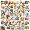 10 30 50Pcs Cartoon The Home Of Small Animals Stickers Aesthetic Fridge Laptop Phone Diary Stationery Graffiti Sticker Kid Toy