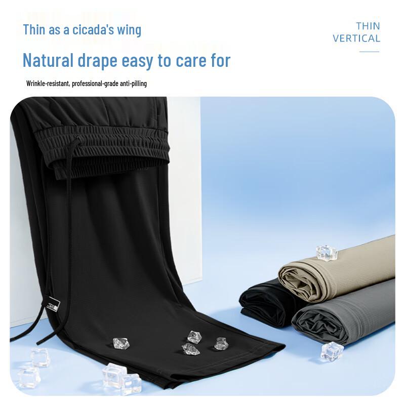 JEEP SPIRIT Men's 2025 American Style Casual Straight-Leg Pants