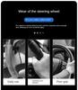 For AITO M9 2026 M7 M8 Anti-slip Leather Car Steering Wheel Cover Interior Accessories Breathable Handle Decor Covers