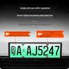 Floating License Plate Frame with Silicone Pad for Xiaomi YU7