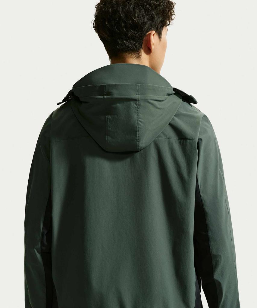 Nike Tech Helios Dri-Fit Long Sleeve Shell M - Camo Green:Black / If0904-303