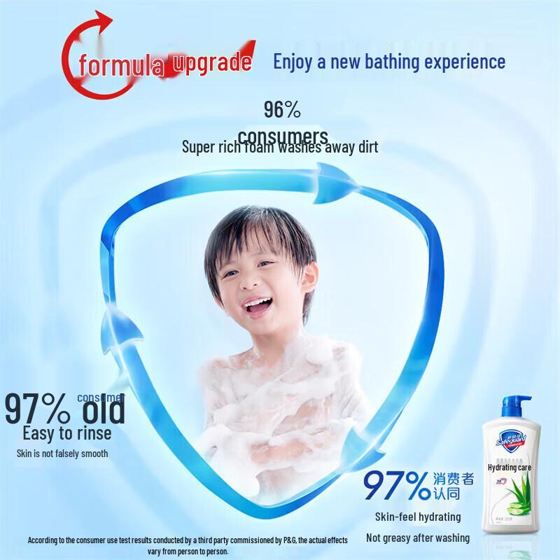 Safeguard Herbal Honeysuckle Scent Shower Gel 360g