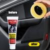 1pc car plastic parts repair paste, black interior panel repair and polishing paste, aging prevention refurbishment paste, repai
