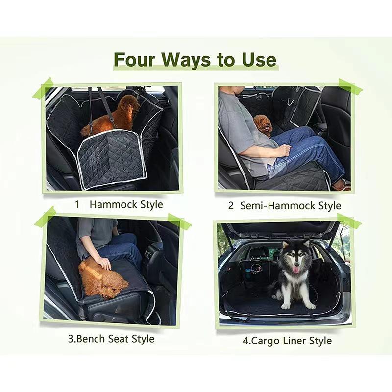 Waterproof Pet Car Seat Cover - Anti-Dirty & Anti-Scratch Cushion