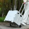 Portable Folding Hand Truck Lightweight Compact Utility Cart For Home Use