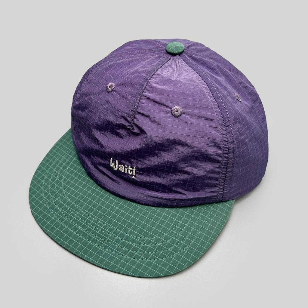 Spring And Summer Contrasting Colors, Small Plaid, Quick-Drying, Embroidered Letter Baseball Caps, Men'S And Women'S Outdoor Breathable Flat-Brimmed