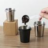 Tazza dosatrice universale in acciaio inossidabile 304 per caffè - 51/53/58mm per annusare l'aroma del caffè appena macinato