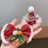 2024 Christmas Snowflake Hair Clips for Girls: Cute Holiday Headwear