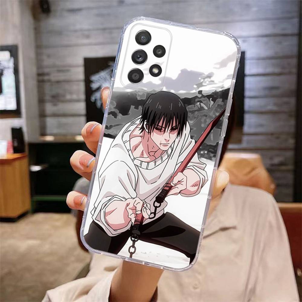 

Toji Jujutsu Kaisen Fushiguro Case For Samsung Galaxy A,71,70,52,51,40,31,50,50S,30S,21S,12,10,Note20ultra Transparent Cover Note20ultra