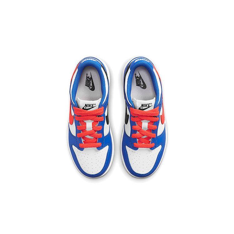 Nike Dunk Low PS Game Royal Crimson Kids Sneakers Blue White Black CW1588-104