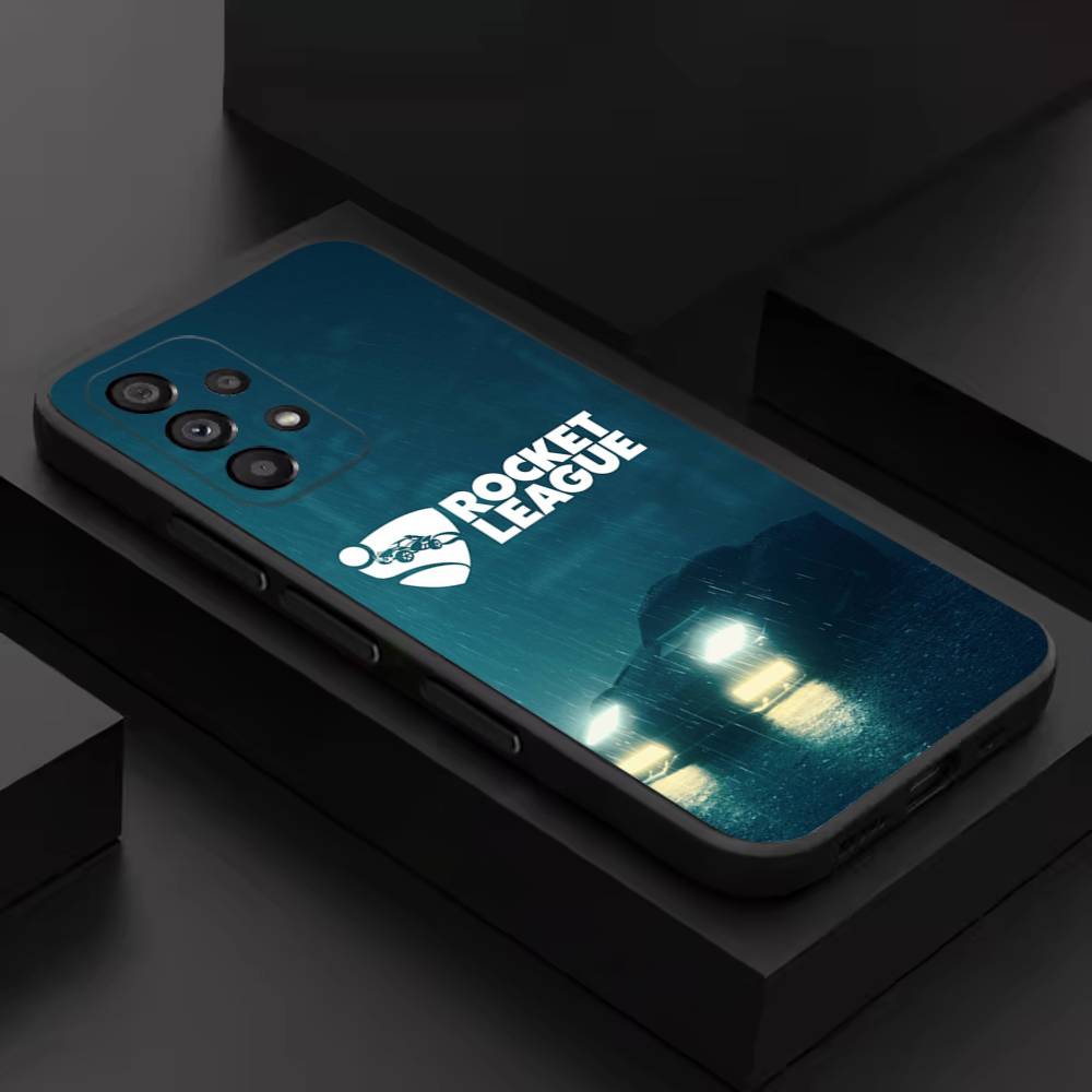 Game R-Rocket L-League For Samsung S 26,25,24,23,22,30,21,10,9,Ultra,Plus,Lite,FE,4,5G Phone Case Black Soft Case