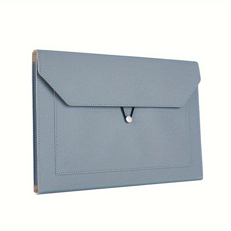 [Fashion Large Capacity File Bag] A4 File Bag - Large Capacity Thickened Version Office Storage Folder for Business Conference and Documents Storage