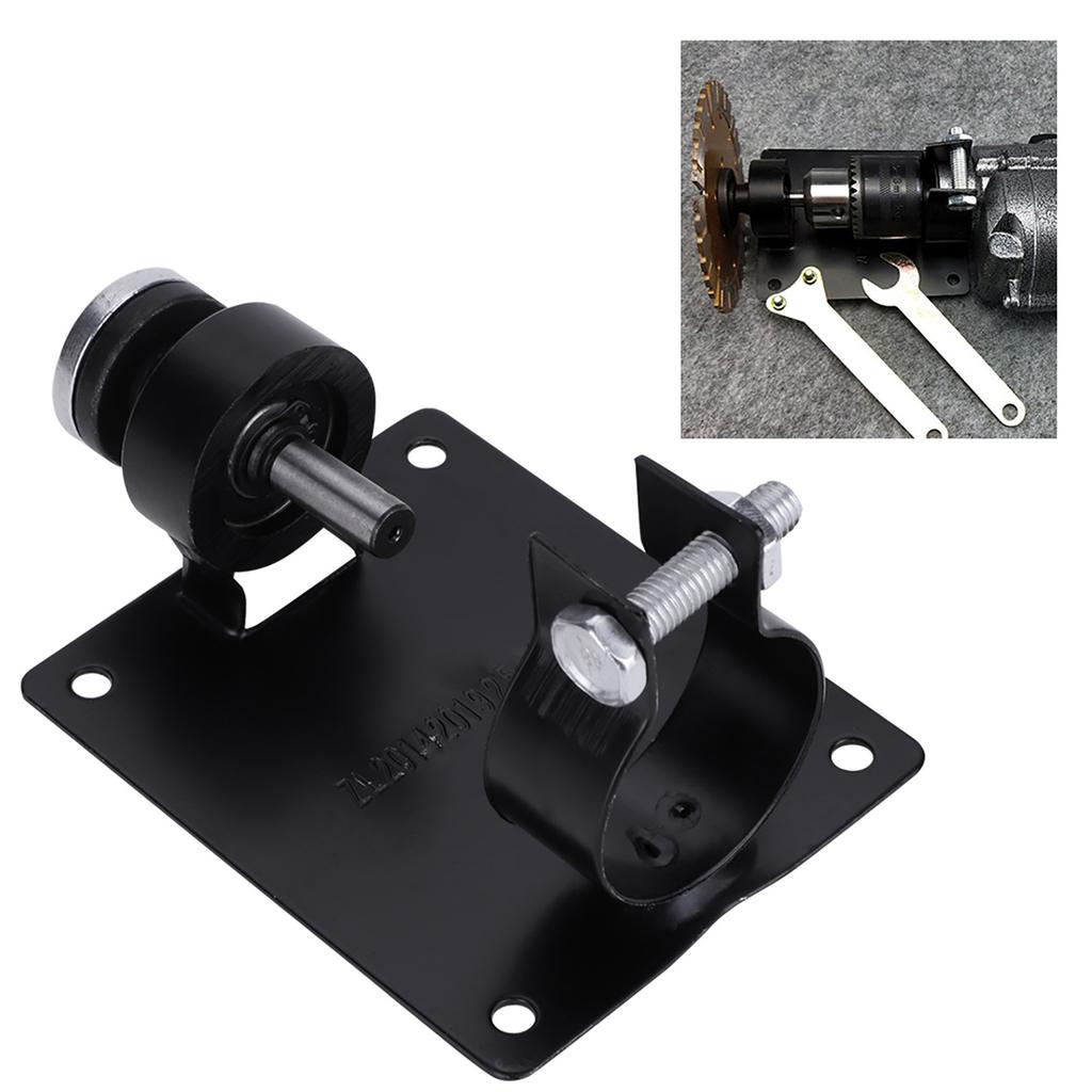 13mm Electric Drill Cutting Stand Holder Seat Bracket for Stable Cutting Polishing Grinding