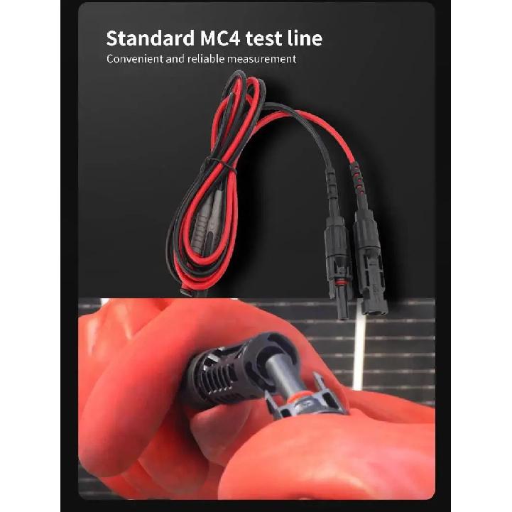 UNI-T UT673PV Solar Panel Tester Solar MPPT Meter Maximum Photovoltaic Power Pmax Vmp Lmp Voc Lsc PV Solar Panel Multimeter