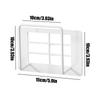 Router Shelf Wall Mount No Drill Heavy-Duty Space-Saving Wall Mounted Router Rack Internet Box For Management Organization Cable