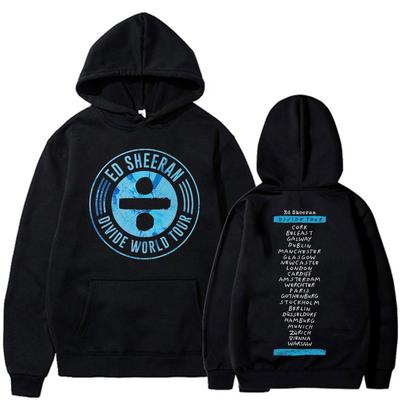 Ed Sheeran Divide World Tour Merch Hoodies Herren Damen Kleidung Mode Hip Hop Übergroße Langarm Sweatshirts Streetwear
