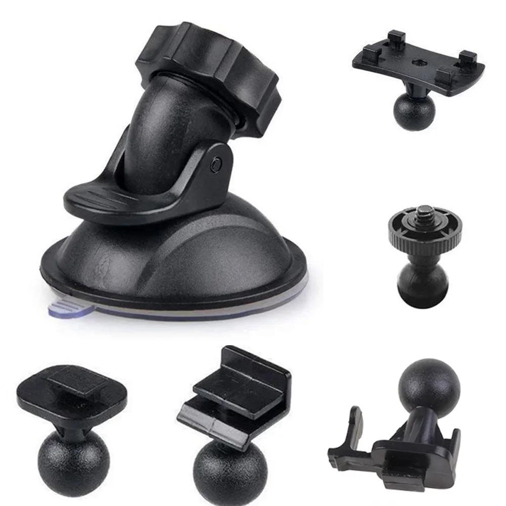 

Universal Degree Holder For DVR Plastic Base Stand Rotation GPS Navigation Bracket Car Dash Cam Holder Suction Cup чёрный