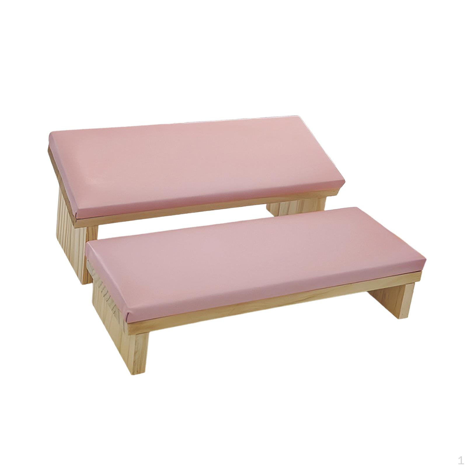 

Подушка для рук для манікюру, 2 шт. Багатофункціональна підкладка для SPA рожевий