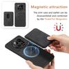 For Xiaomi 15 Ultra Magnetic Case Leather Back Cover with Detachable Card Holder