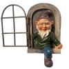 Garden Gnome Open The Door Garden Decor Resin Tree Faces Decor Outdoor  Garden Patio  Porch