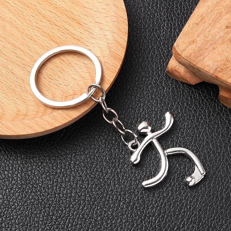 WTEMPO 6 BUC 6 Stiluri Brelocuri Creative cu Logo Sportiv Comemorative Evenimente Sportive Cadouri Mici Ciclism Baschet Fotbal Tenis Alergare Haltere