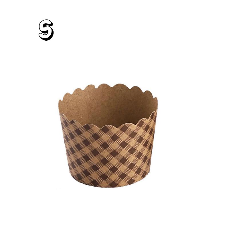 250Pcs Cupcake Wrapper Liners Muffin Tulip Case Dessert Paper Baking Cup Party Heat Proof Oven for Household Baking
