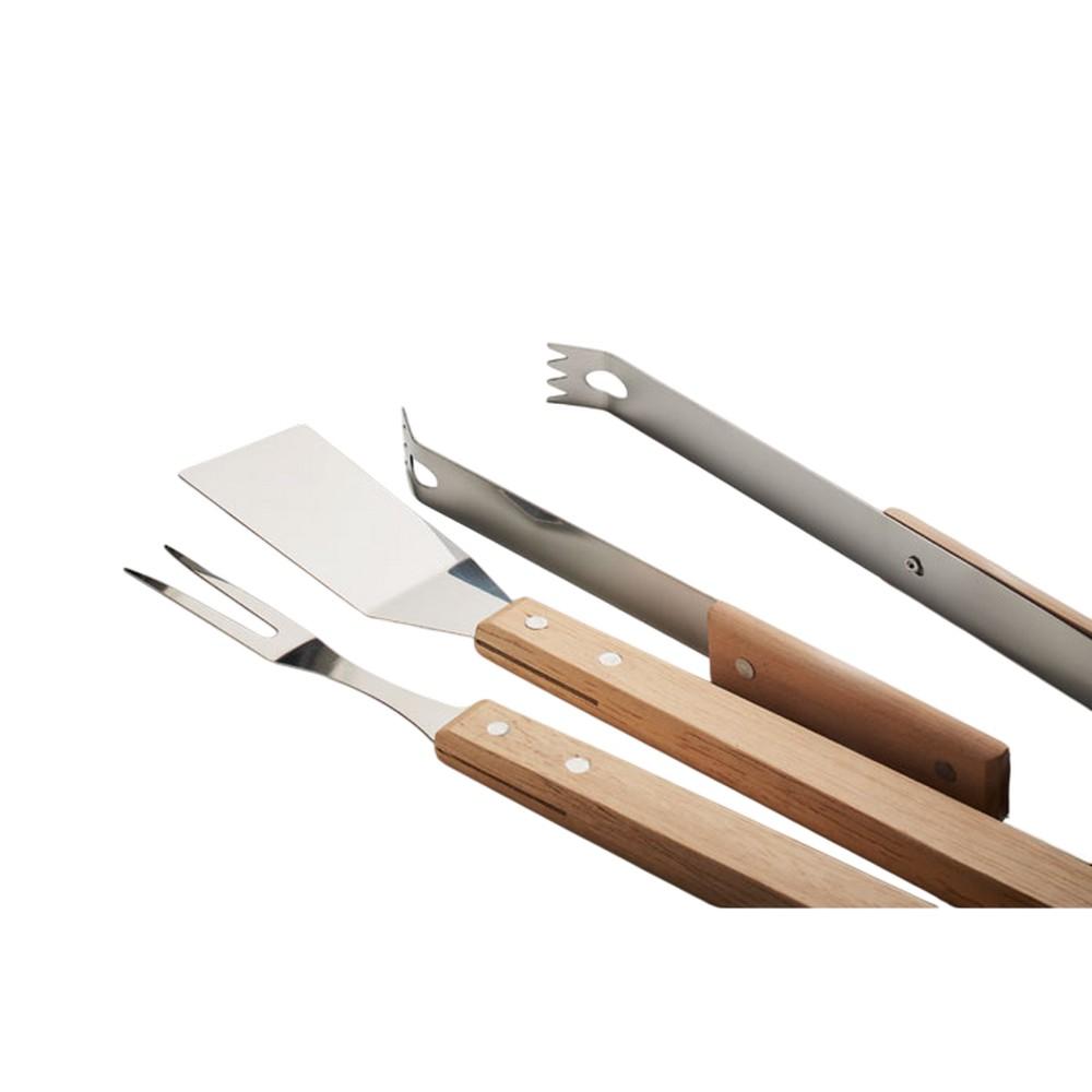 MidOcean y Oak BBQ Tool Set (Pack of 3)