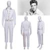 High-quality Polyester Fiber Cosplay Set Of White Cat King Elvis Presley