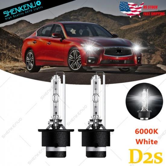 For Infiniti G35 2005-08 G37 2008-14 Coupe Sedan D2S HID Xenon Headlight Bulbs