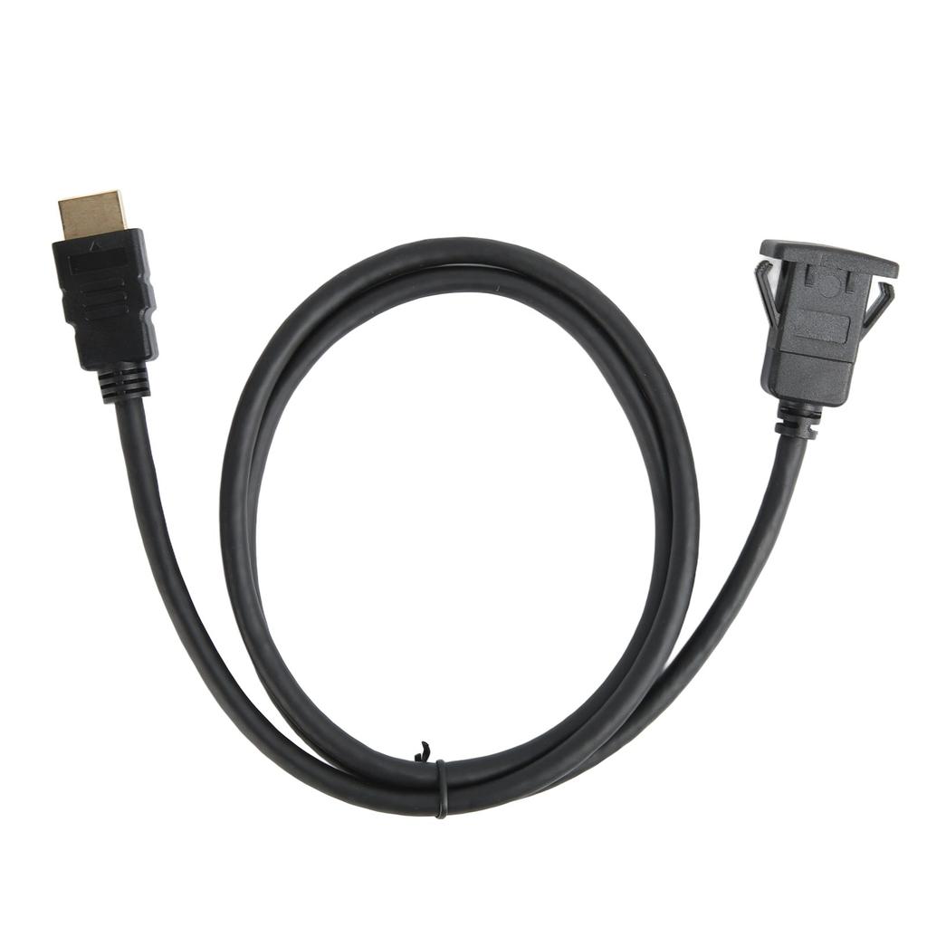 Kabel Przedłużający Interfejs Multimedialny Wysokiej Rozdzielczości 3 stopy Kabel Przedłużający do Montażu Wpuszczanego w Deskę Rozdzielczą Samochodu