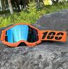 100 Motorcycle Goggles Cycling Glasses Outdoor Off-Road Ski Sport MX ATV Dirt Bike Racing Glasses Motocross Goggles Bike Google