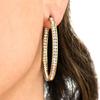 Pendientes - ESTILO LOTO - LOTO - Acero - Elegantes - Cómodos