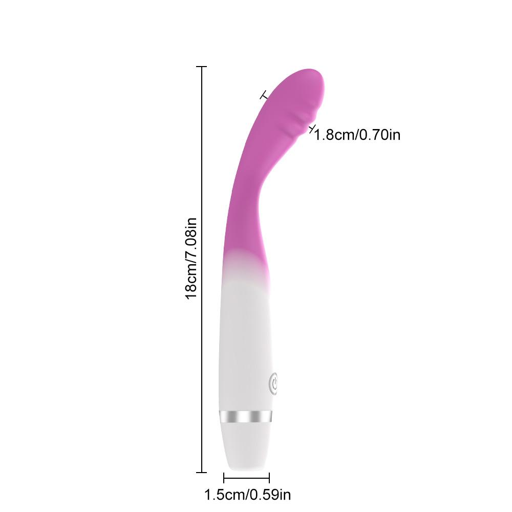 Silicone Powerful Vibrator, Female Sex Toy G-Spot Clitoral Stimulator Female Masturbator Anal Plug, Adult Sex Toys, Sex Toys 18+