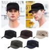 Outdoor Adjustable Women Men Summer Sunscreen Cadet Hat Flat Top Caps Bone Cap Men  Cap