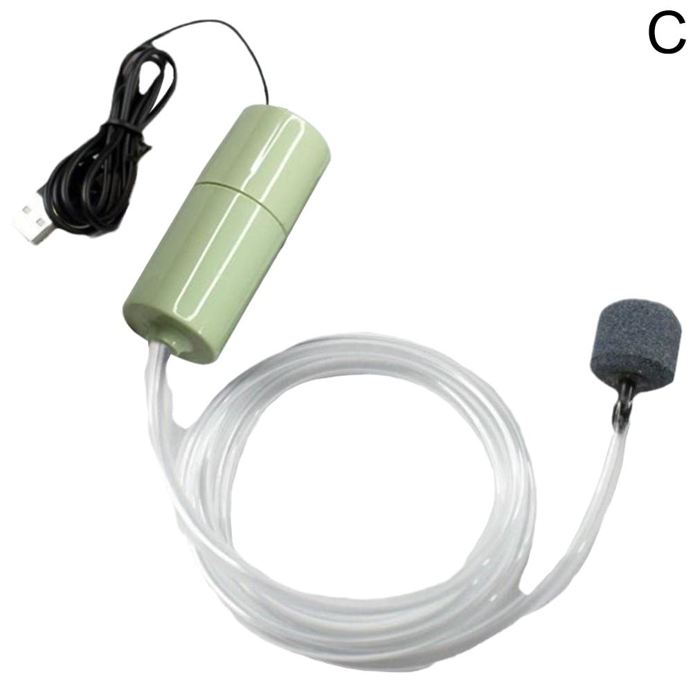 Aquarium Air Pump Fish Tank Mini Air Compressor USB Silent Aquarium Portable Mini Oxygenator Oxygen Aerator Aquarium Accessories