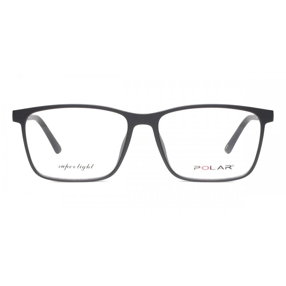 Polar 536 With Clip On 76 Unisex Eyeglasses