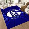 I tappeti quadrati Fc Schalke sono un'ottima scelta per soggiorni, camere da letto, decorazioni per la casa e come regali