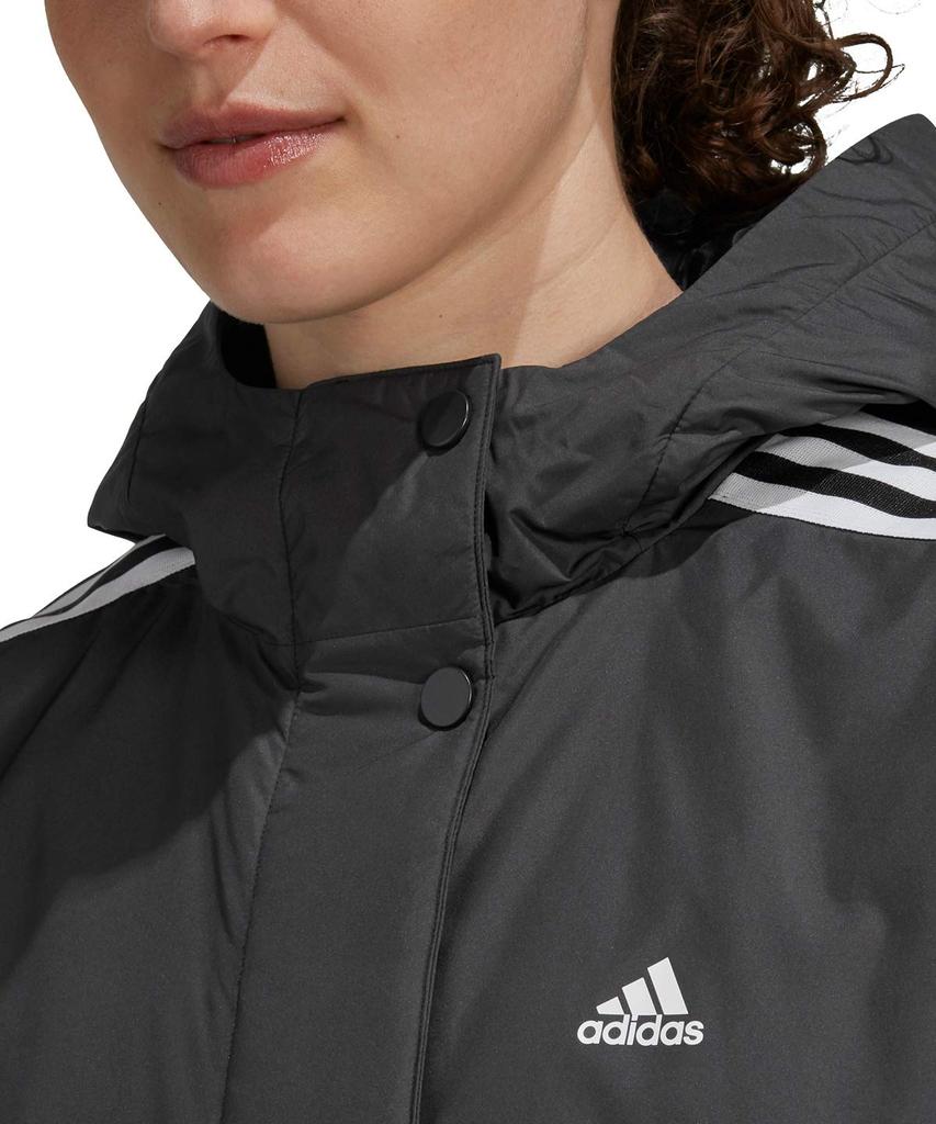 Adidas IZG90 Insulated Japan To Japanese Size Women's Coat, White/Black (GF0026), J/OT (equivalent 2L)