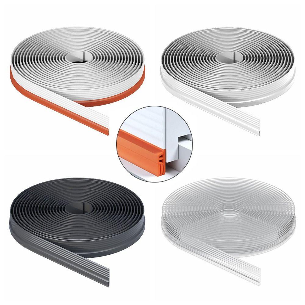 2/4M Windproof Sliding Window Sealing Strip Insectproof Gap Filling Weather Stripping  Household