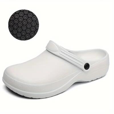 Unisex EVA Clogs, Comfortable, Durable, Non-Slip, Oil-Resistant, Waterproof, Professional Chef & Nurse Work Shoes, Casual Style, Kitchen Shoes