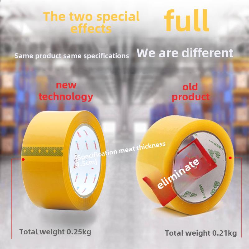 Boladi Silent Transparent Sealing Office Tape