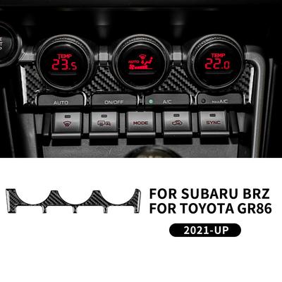 Autocollant Véritable Fibre de Carbone Douce Pour Subaru ZD8 BRZ Toyota ZN8 GR86 2025 2025 2025 2025 2025 Garniture Intérieure Pour Accessoires Conduite à Droite Conduite à Gauche