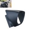 Black Front Headlight Outer Fairing Cover Headlamp Cowl Mask Fit For Honda Rebel CMX 300 2017-2023