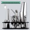 25-Piece Stainless Steel Cocktail Shaker Set