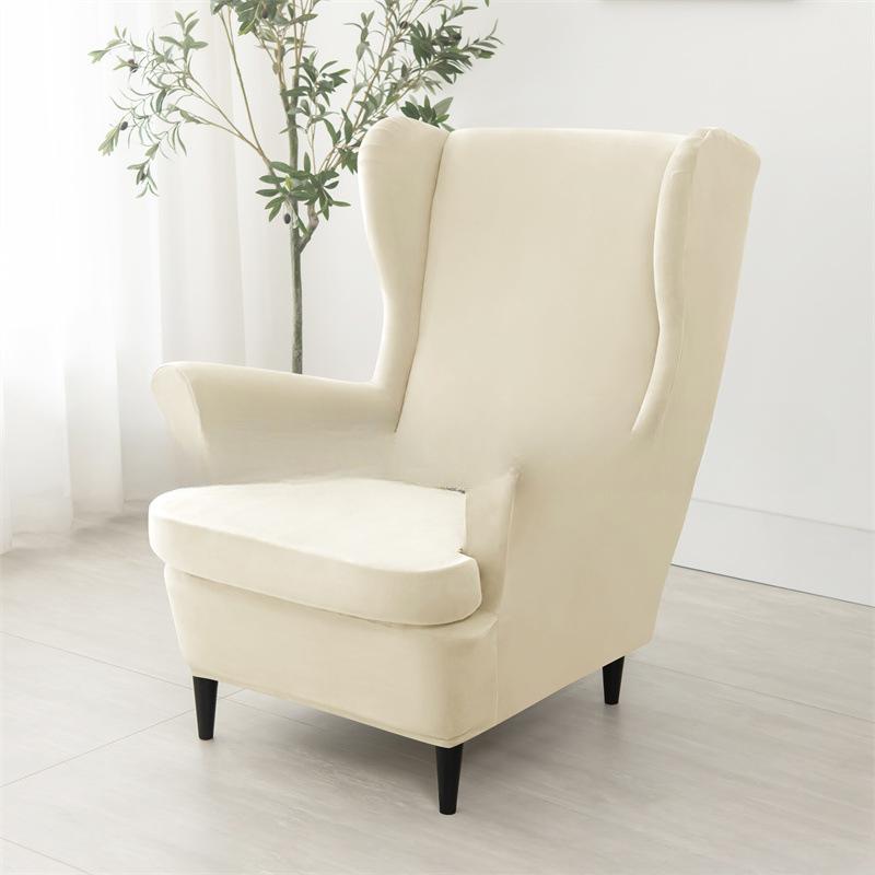 

Чехол для скамейки с тигровым принтом, эластичный чехол для стула с крыльями Silver Fox, чехол для домашнего отеля, чехол для дивана с тигровым принтом 30*26*10cm темно-синий