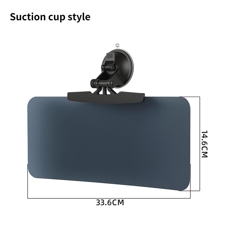 Car Visor Extender Windshield Sun Blocker Anti-Glare Weatherproof Sunvisor Extension Car 180-Degree Rotation Car Sun Blocker