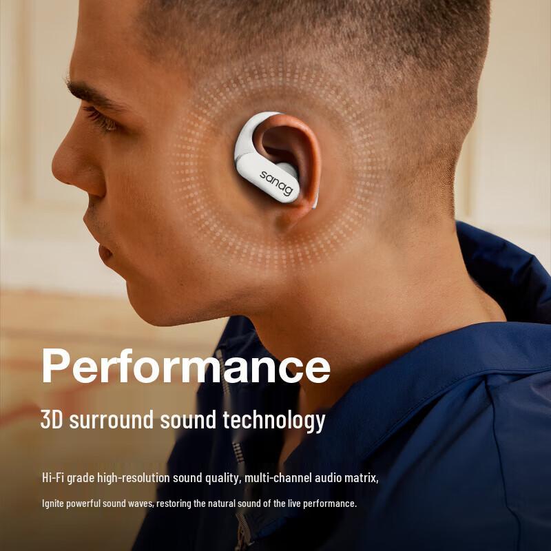 Saina Z22spro Wireless Noise-Cancelling Bluetooth Neckband Headset
