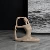 Simple Yoga Ornaments Abstract Resin Crafts Home Living Room Wine Cabinet Yoga Studio Sports Figure Decorations