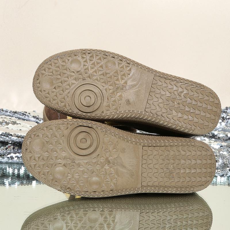 Women‘s Shoes Spring Retro Versatile German Training Flat Breathable Comfortable Casual Board.