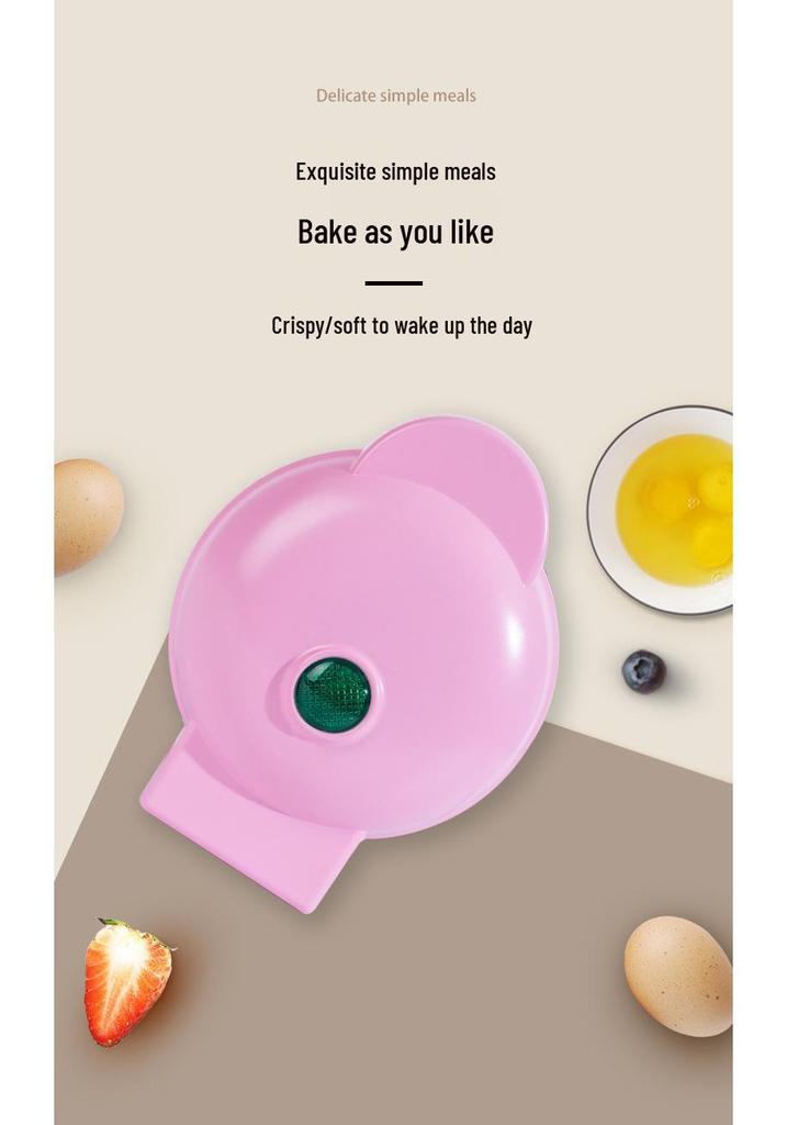 The Waffle & Pancake Mini Maker: Compact Breakfast & Baking Machine